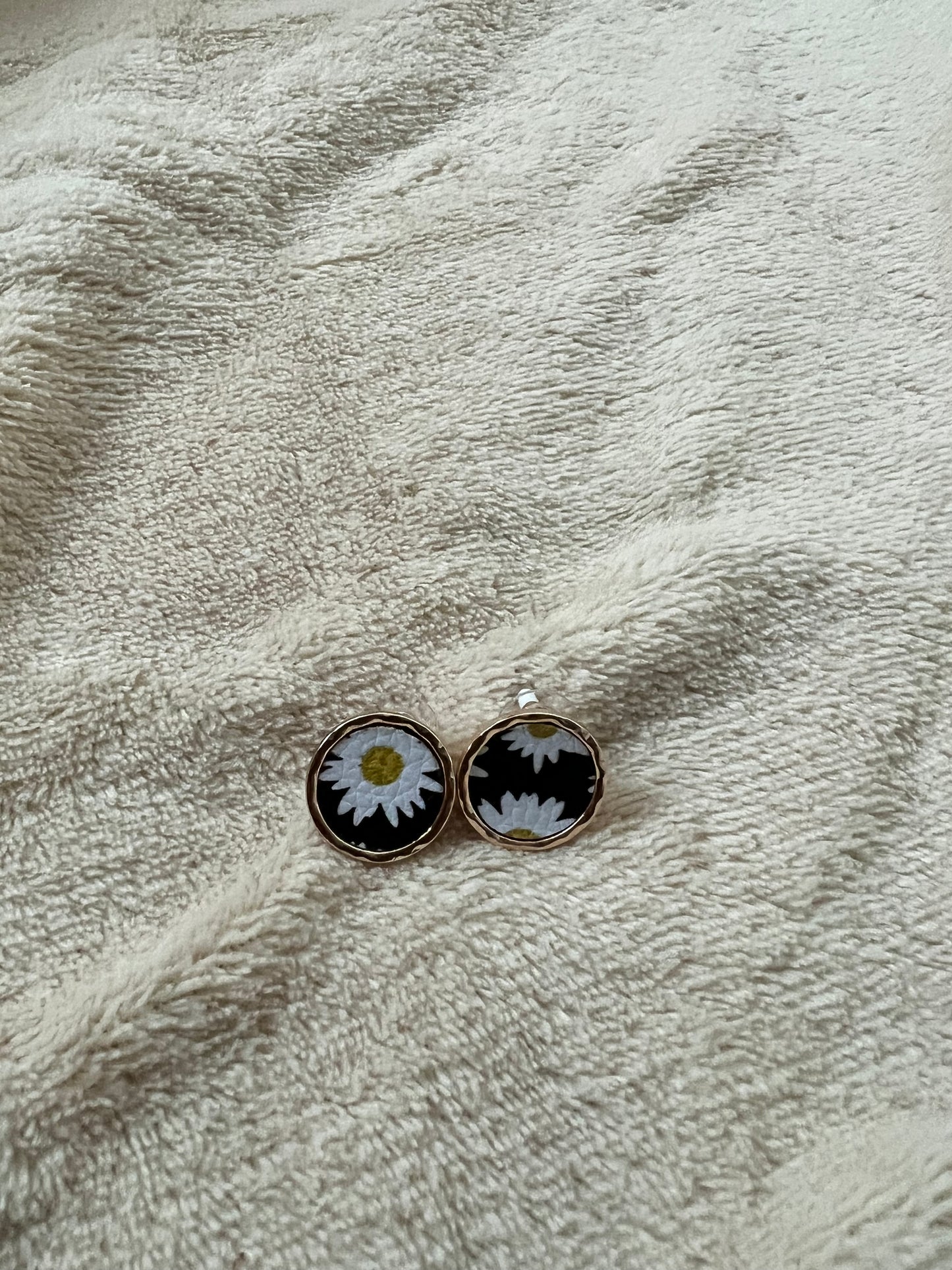 “SUNFLOWERS” stud earrings