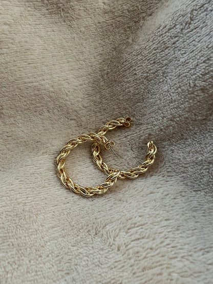 “TWISTED” hoops