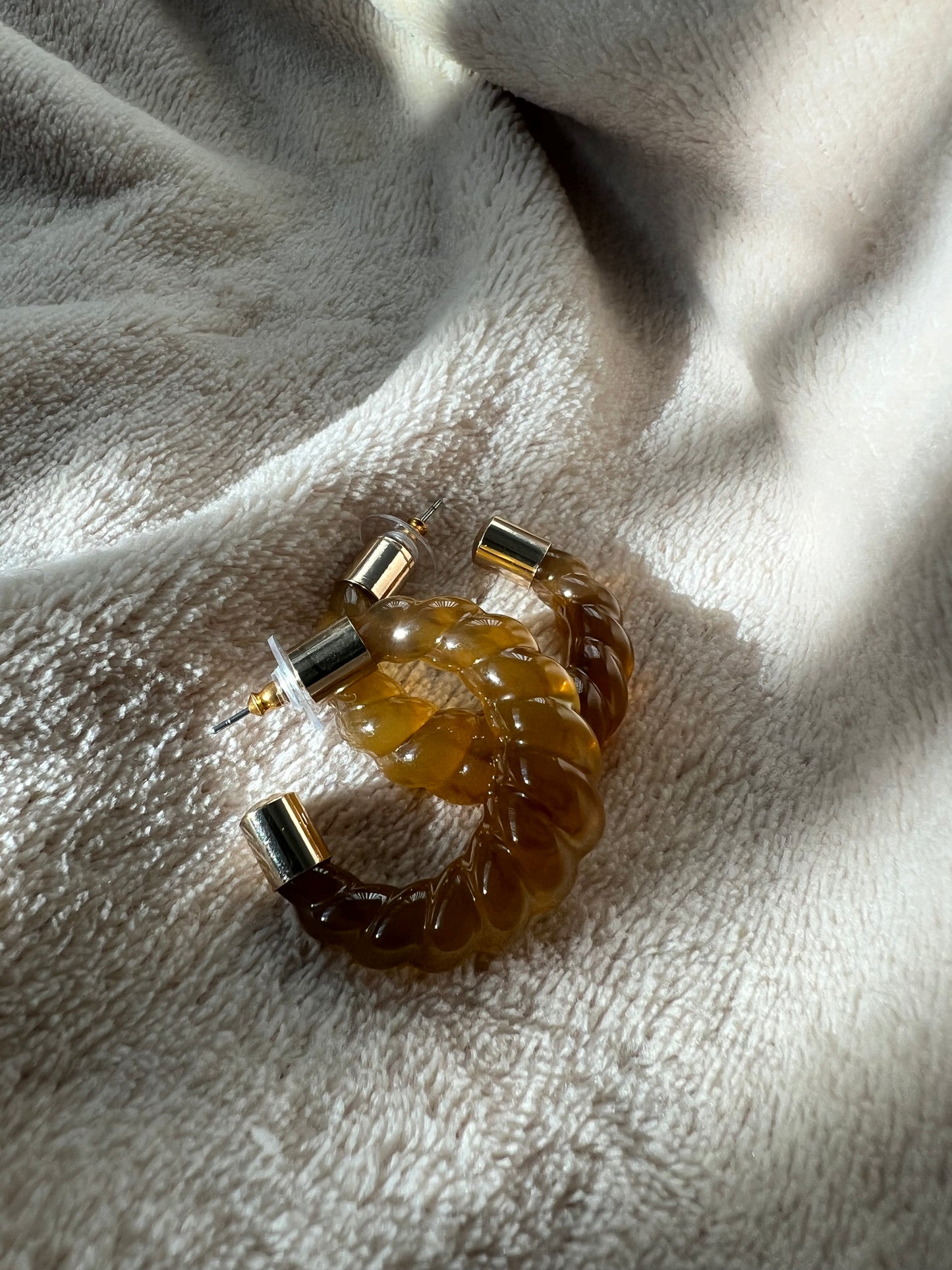 “CROISSANT” hoops
