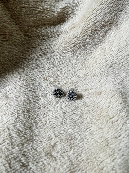 “YELLOW FLOWER” Trio Stud earrings