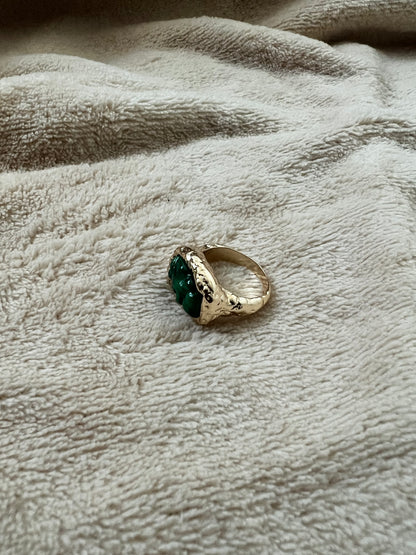 “GOLDEN ROCK” ring set