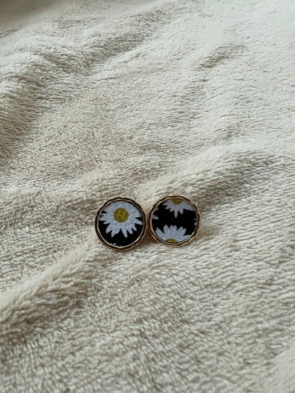 “SUNFLOWERS” stud earrings