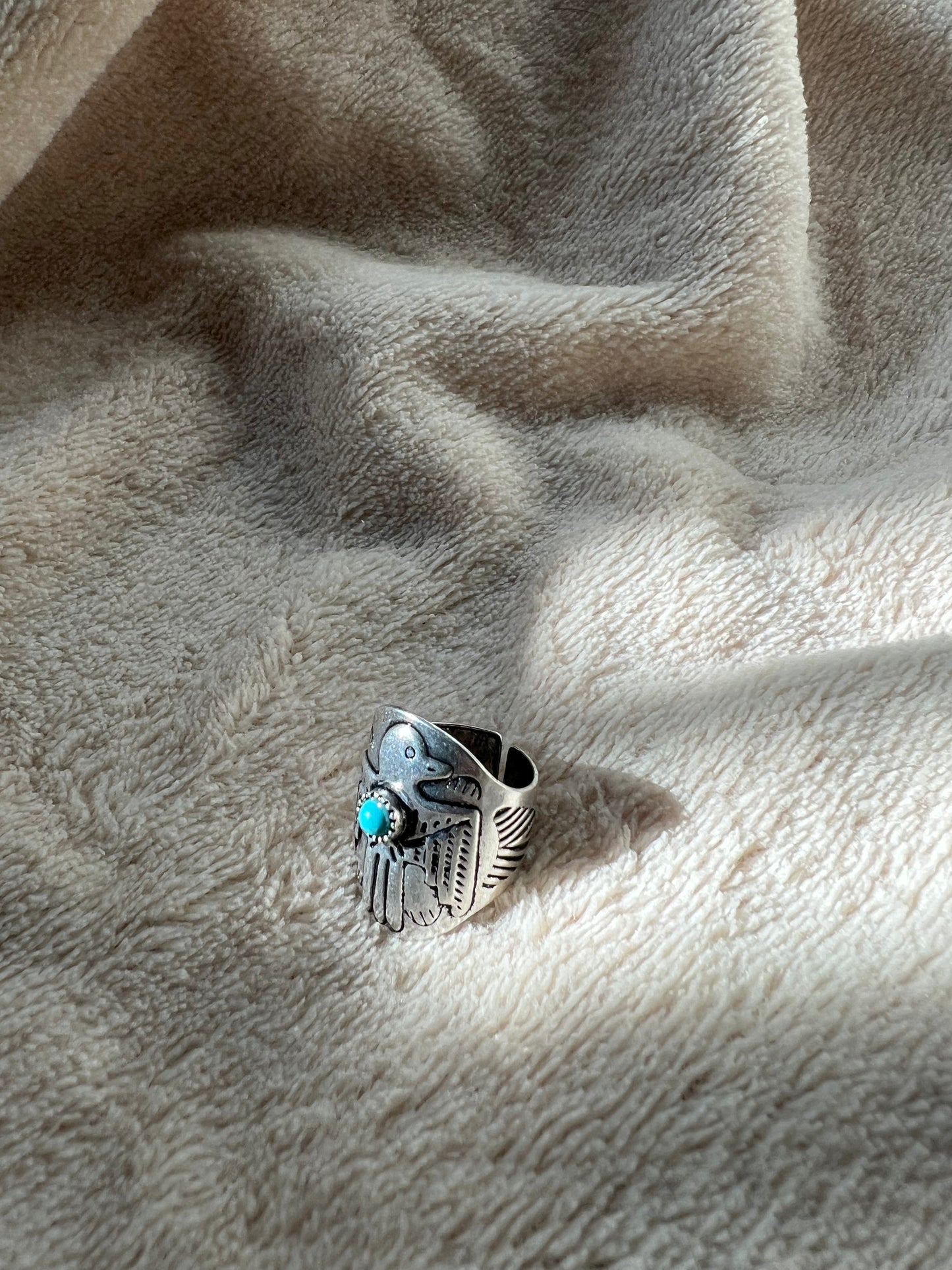 “BE FREE” ring