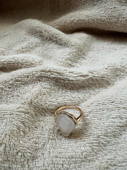 “GOLDEN ROCK” ring set
