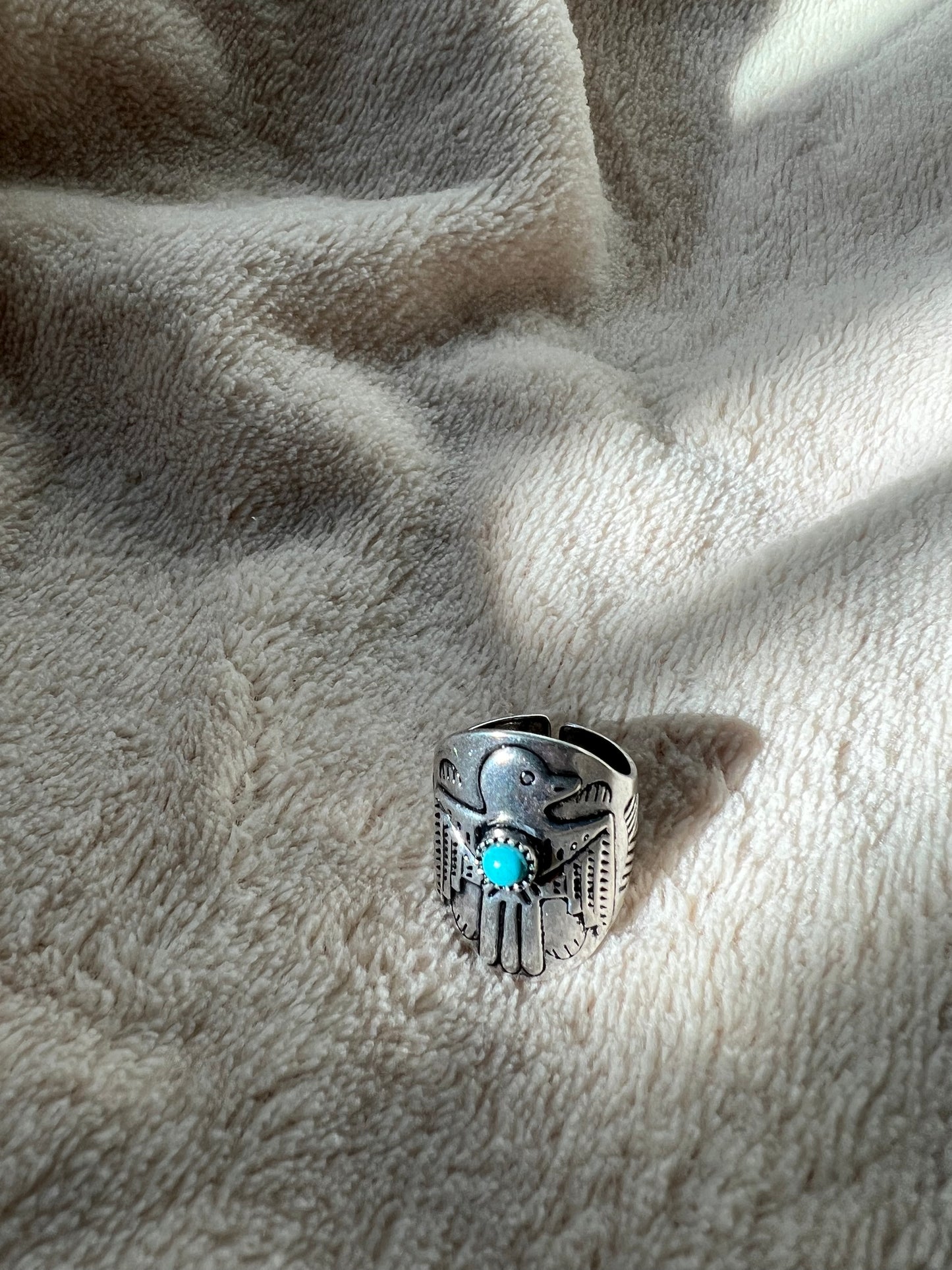 “BE FREE” ring