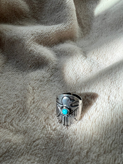 “BE FREE” ring
