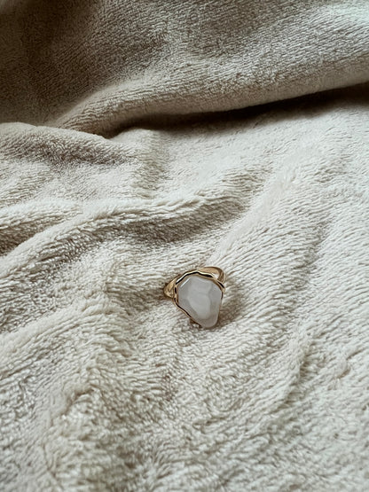 “GOLDEN ROCK” ring set