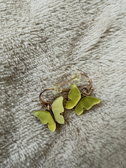 “BUTTERFLY, BUTTERFLY” earrings